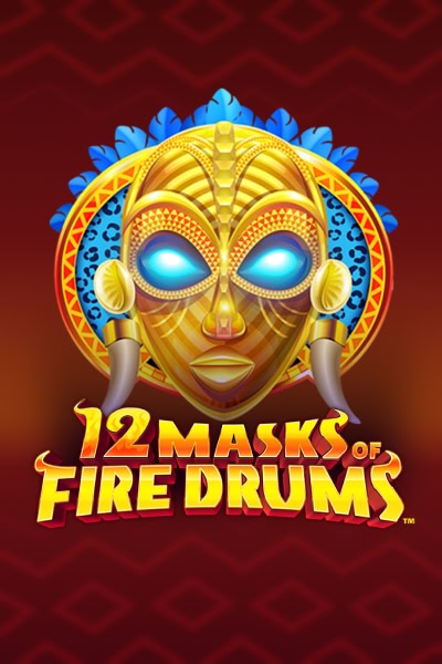 12 Masks of Fire Drums
