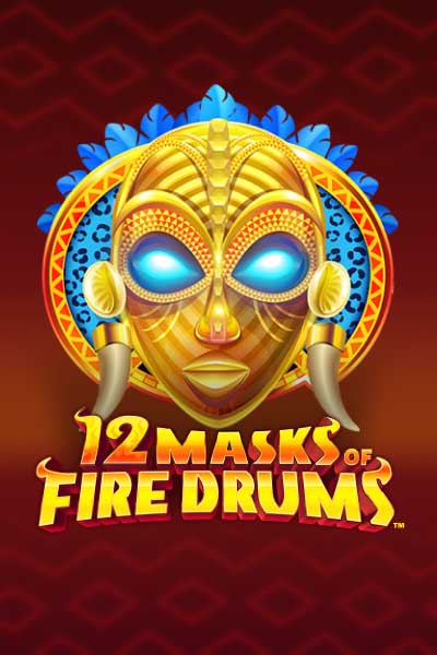 12 Masks of Fire Drums